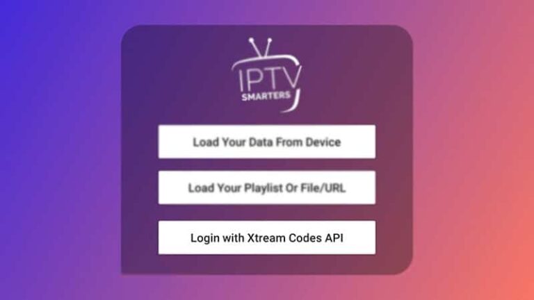 IPTV Login Page